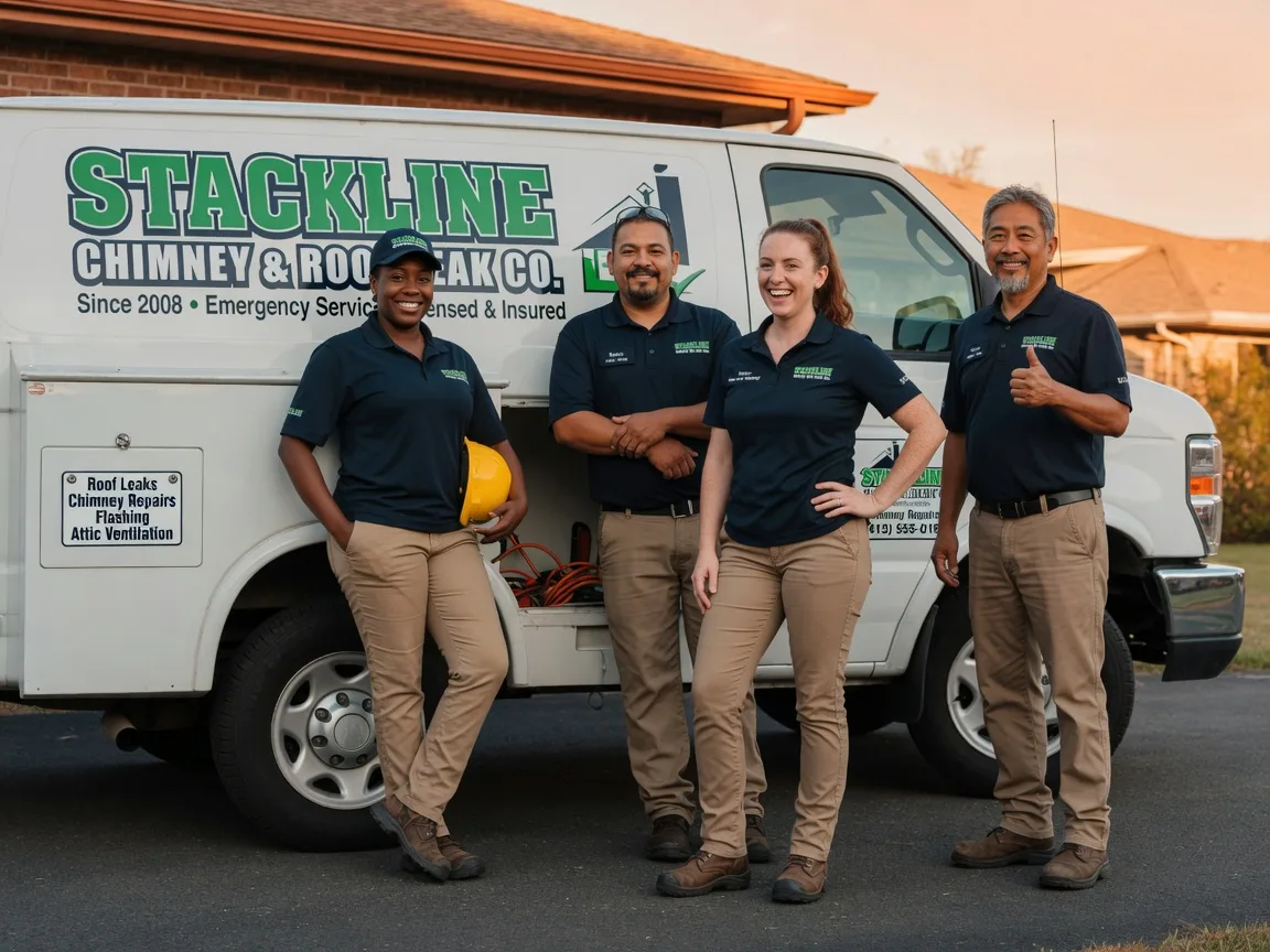 Chimney flashing repair company in Fowler, IL